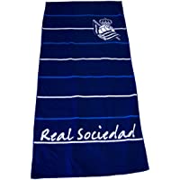 Los mejores  - Real Sociedad Toarso Toalla- Blanco-Azul- Talla Única